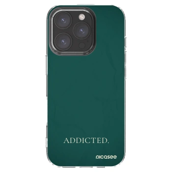 Picasee silikonski prozorni ovitek za Apple iPhone 16 Pro - Addicted
