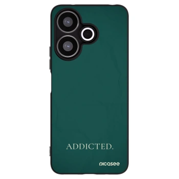 Picasee silikonski črni ovitek za Xiaomi Redmi 13 4G - Addicted