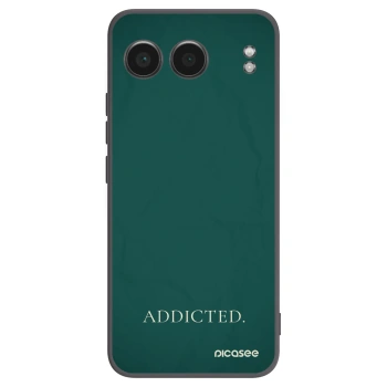 Picasee silikonski črni ovitek za OnePlus Nord 4 - Addicted