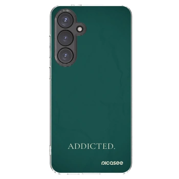 Picasee silikonski prozorni ovitek za Samsung Galaxy S24 FE S721B - Addicted