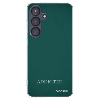 Picasee silikonski prozorni ovitek za Samsung Galaxy S25 5G - Addicted