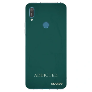 Picasee silikonski prozorni ovitek za Huawei Y7 2019 - Addicted
