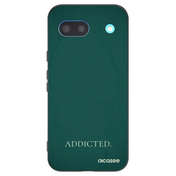 Picasee silikonski črni ovitek za Google Pixel 8a - Addicted