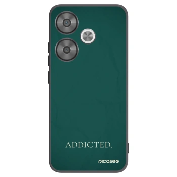 Picasee silikonski črni ovitek za Xiaomi Poco F6 - Addicted