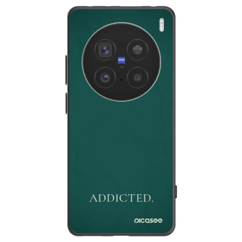 Picasee silikonski črni ovitek za Vivo X200 Pro - Addicted
