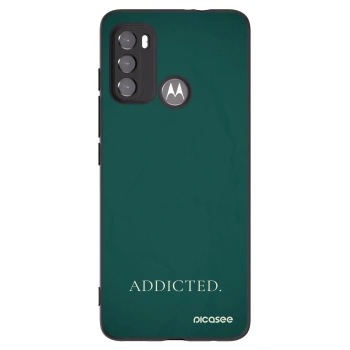 Picasee silikonski črni ovitek za Motorola Edge 60 5G - Addicted