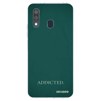 Picasee silikonski prozorni ovitek za Samsung Galaxy A40 A405F - Addicted