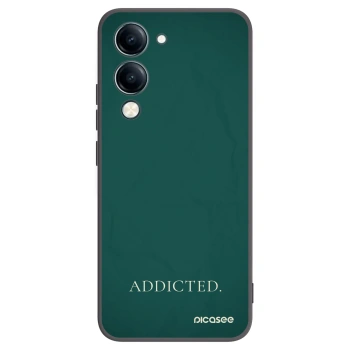 Picasee silikonski črni ovitek za Vivo Y29s 5G - Addicted