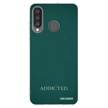 Picasee silikonski prozorni ovitek za Huawei P30 Lite - Addicted