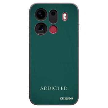 Picasee silikonski črni ovitek za OPPO Find X9 Pro - Addicted