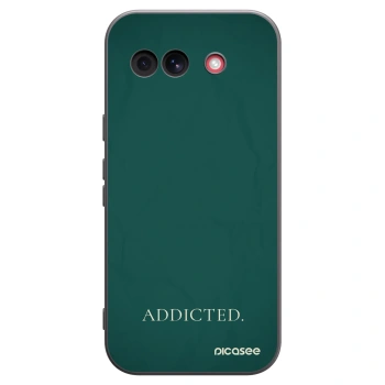 Picasee silikonski črni ovitek za Google Pixel 10a - Addicted
