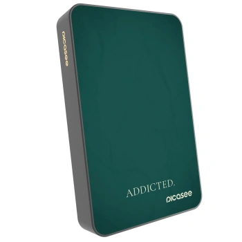Picasee Prenosna baterija z MagSafe 10 000 mAh Siva - Addicted
