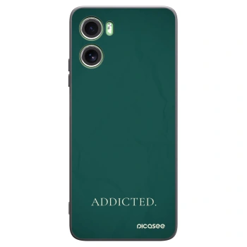 Picasee silikonski črni ovitek za Motorola Moto G06 - Addicted