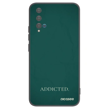 Picasee silikonski črni ovitek za Huawei Nova 5T - Addicted