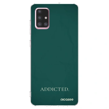 Picasee silikonski prozorni ovitek za Samsung Galaxy A71 A715F - Addicted