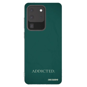 Picasee silikonski prozorni ovitek za Samsung Galaxy S20 Ultra 5G G988F - Addicted