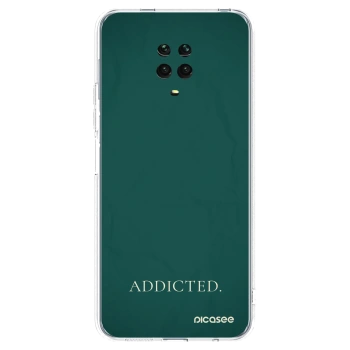 Picasee silikonski prozorni ovitek za Xiaomi Redmi Note 9S - Addicted