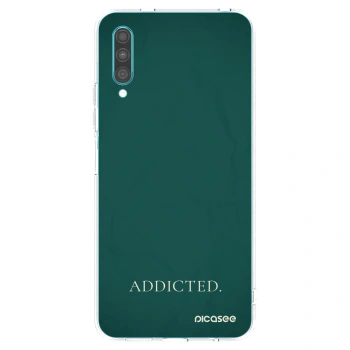 Picasee silikonski prozorni ovitek za Samsung Galaxy A30s A307F - Addicted