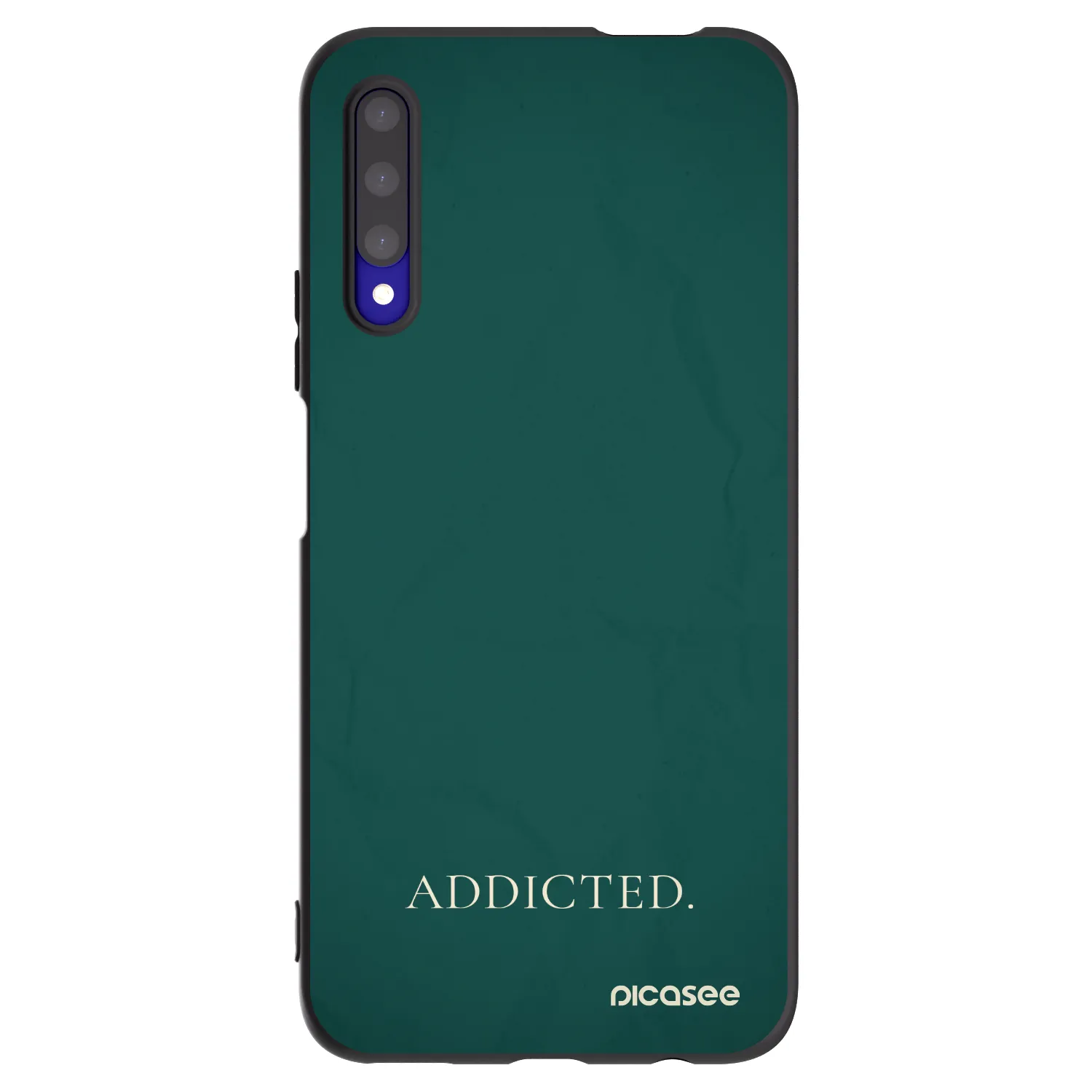 Picasee silikonski črni ovitek za Honor 9X Pro - Addicted