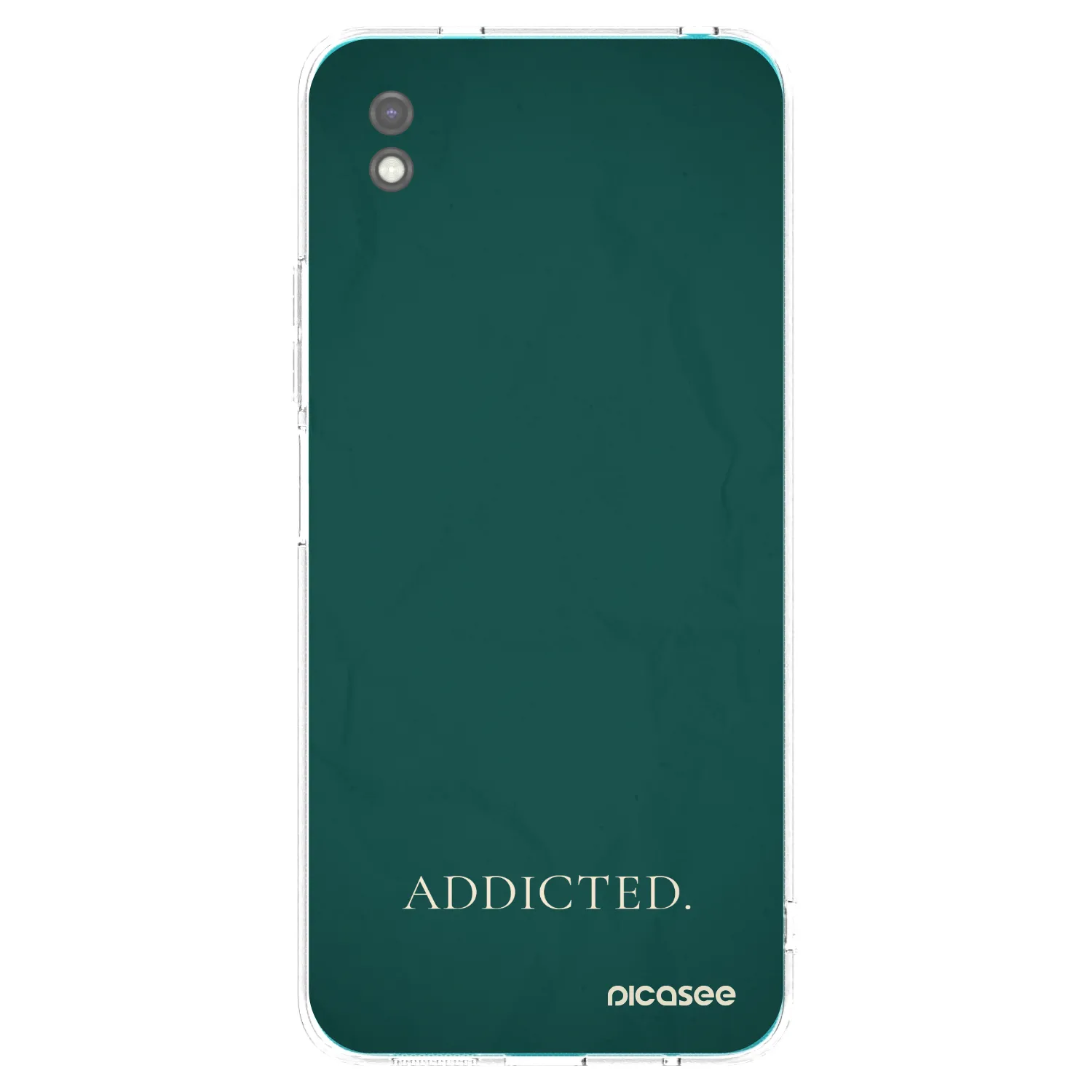 Picasee silikonski črni ovitek za Xiaomi Redmi 9A - Addicted