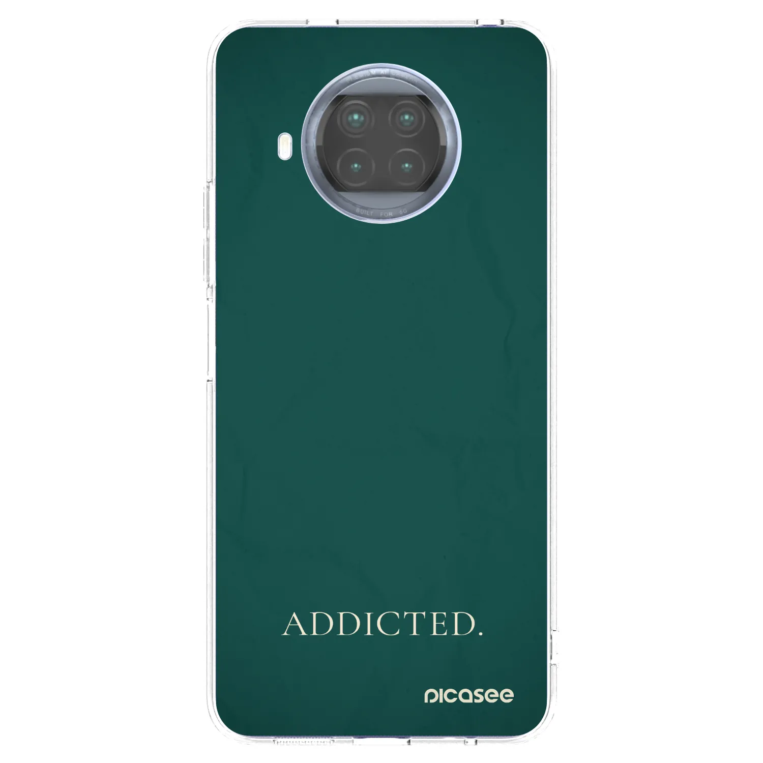 Picasee silikonski prozorni ovitek za Xiaomi Mi 10T Lite - Addicted