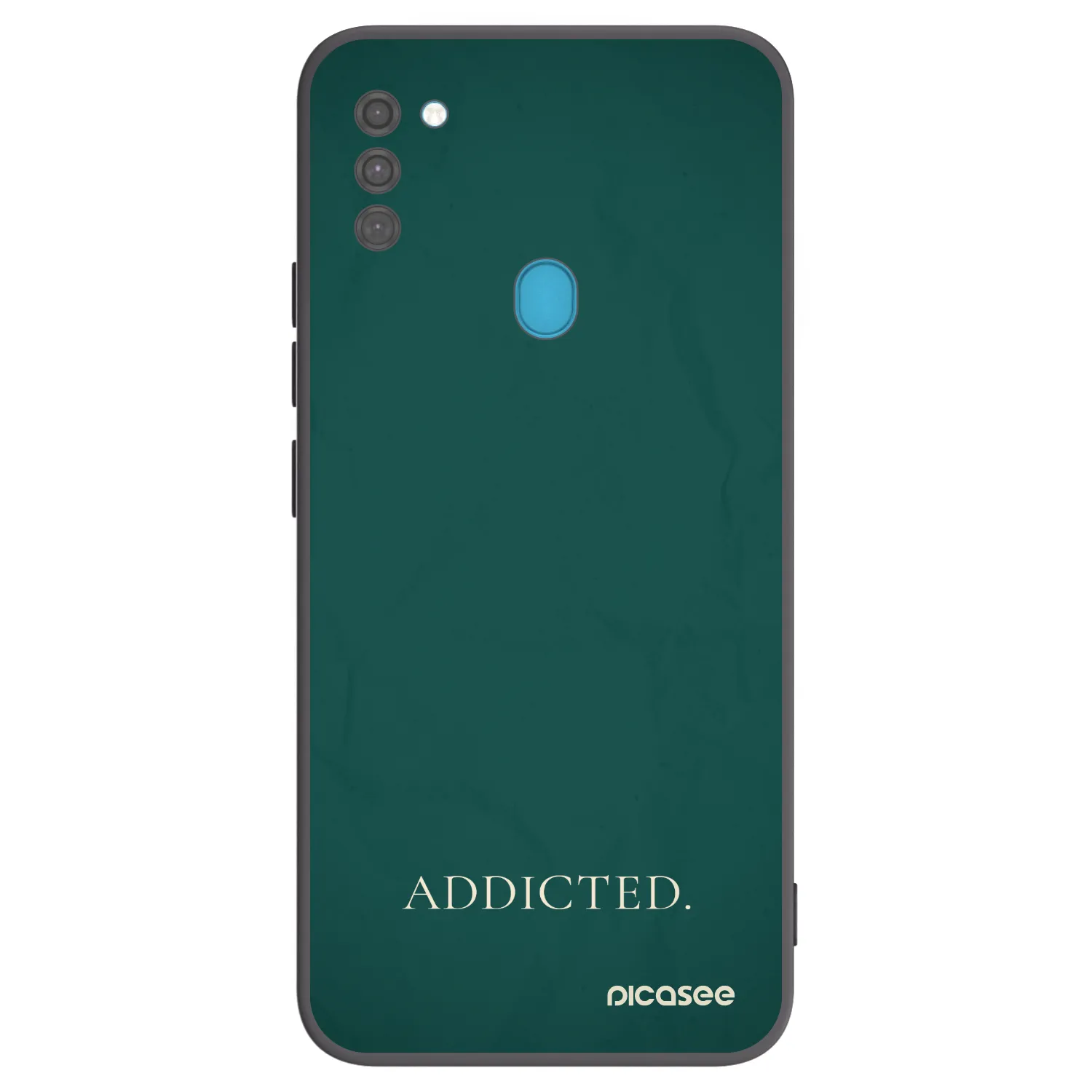 Picasee silikonski črni ovitek za Samsung Galaxy M11 - Addicted