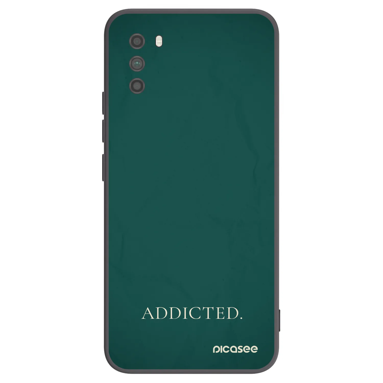 Picasee silikonski črni ovitek za Xiaomi Poco M3 - Addicted
