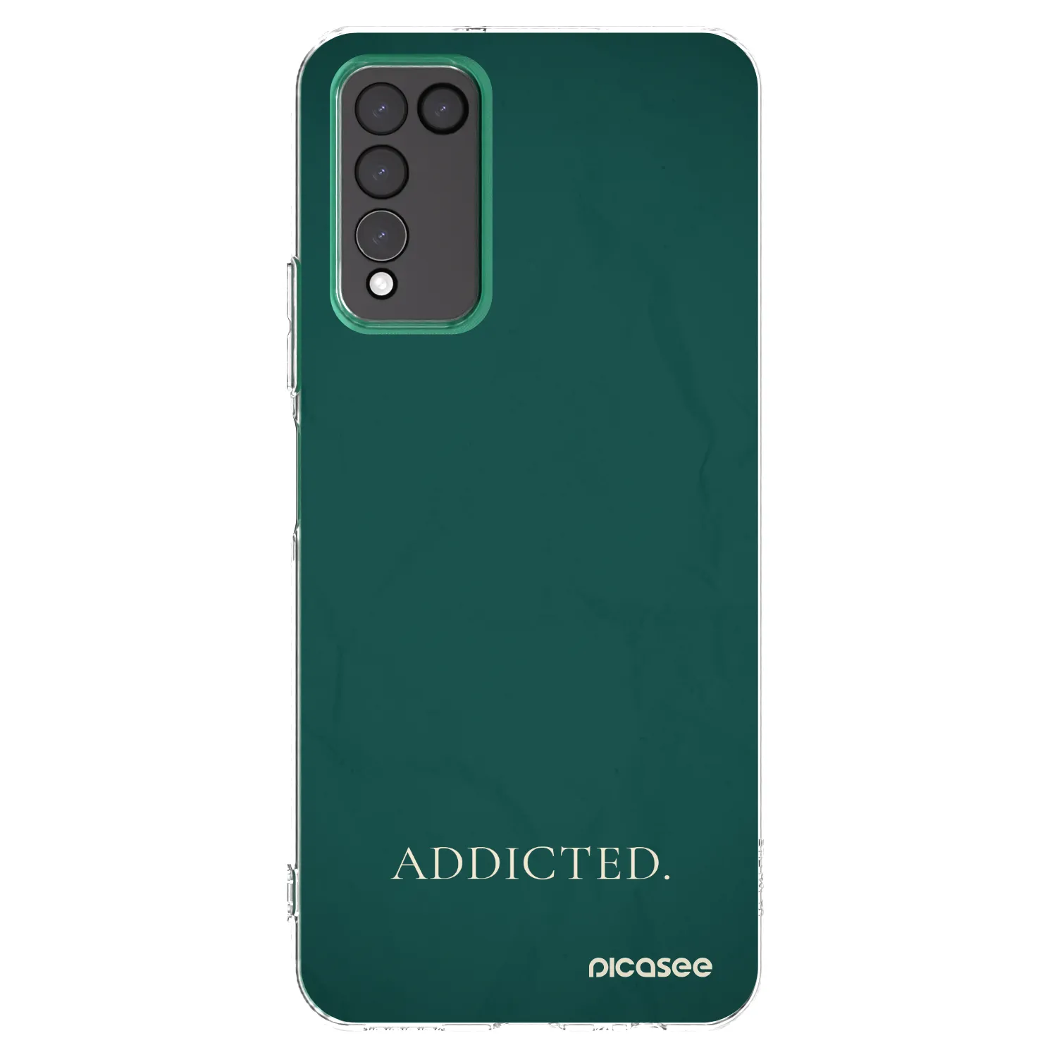 Picasee silikonski prozorni ovitek za Honor 10X Lite - Addicted