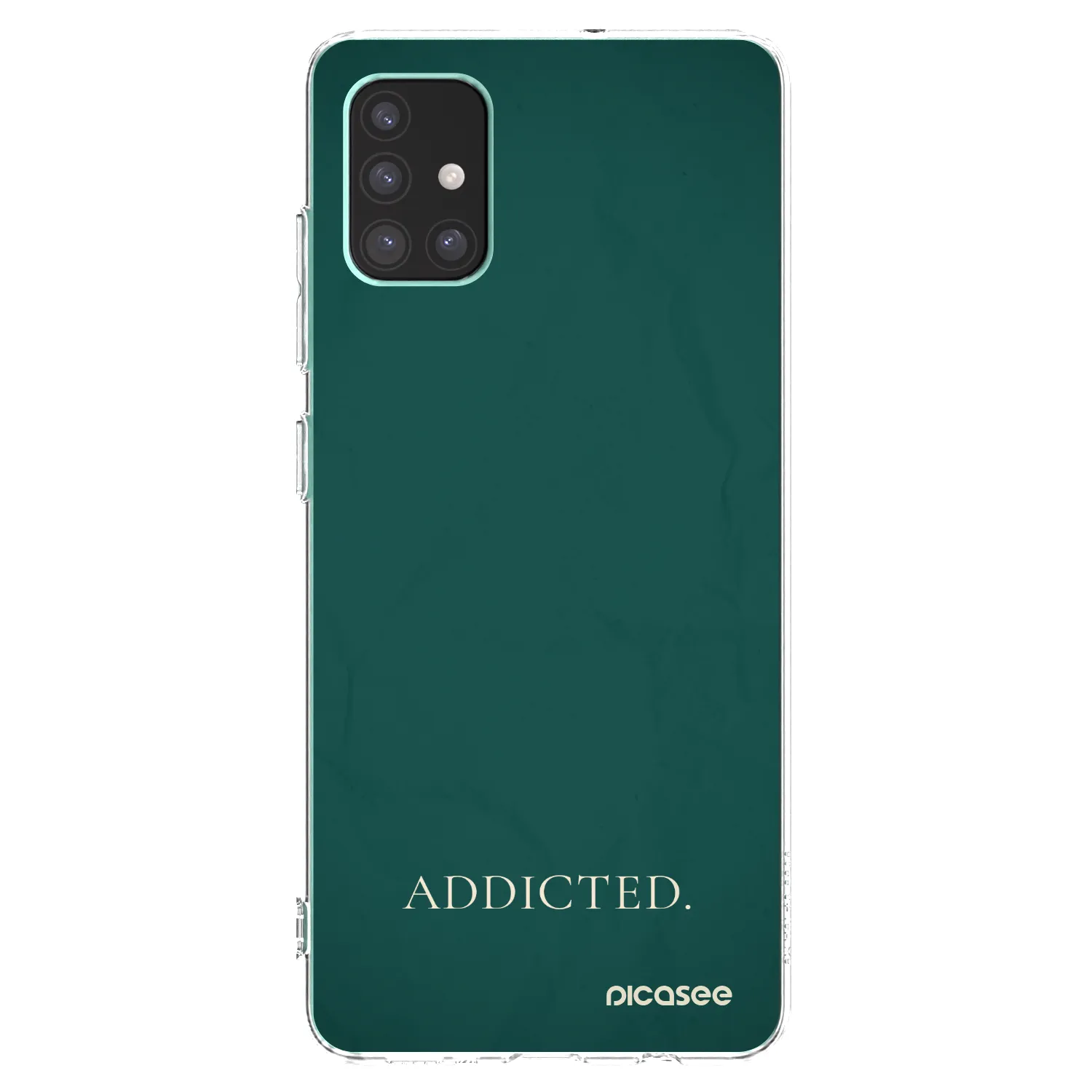 Picasee silikonski prozorni ovitek za Samsung Galaxy M51 M515F - Addicted