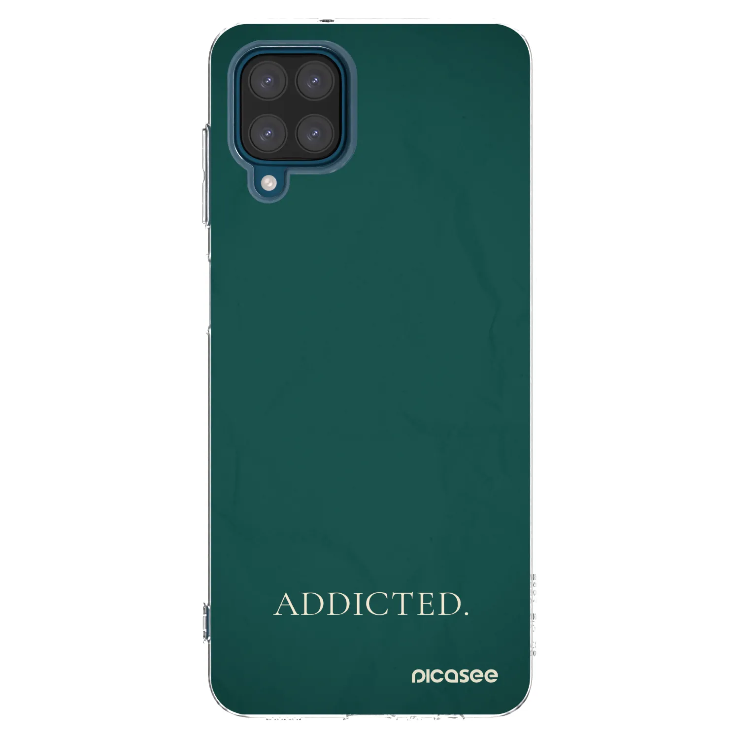 Picasee silikonski prozorni ovitek za Samsung Galaxy A12 A125F - Addicted