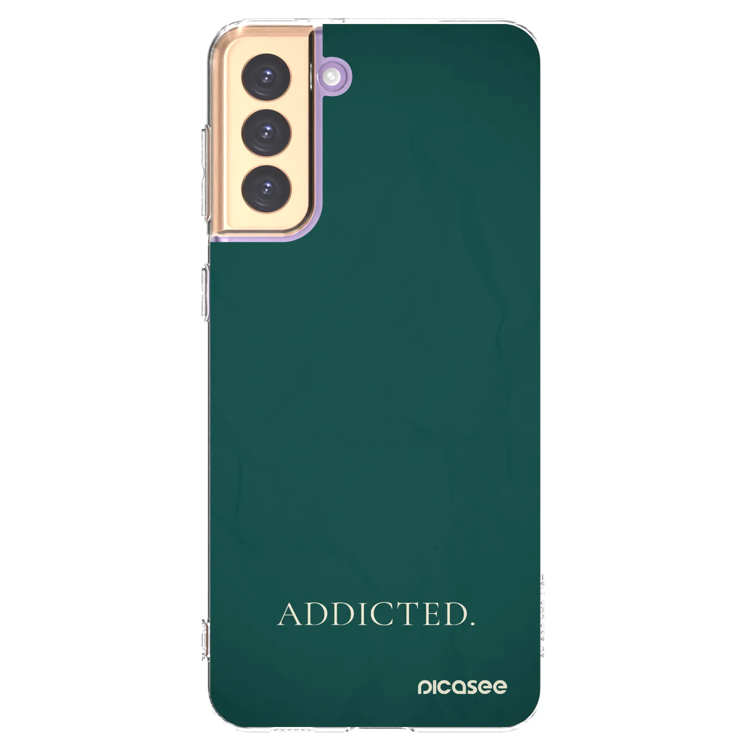 Picasee silikonski prozorni ovitek za Samsung Galaxy S21+ 5G G996F - Addicted