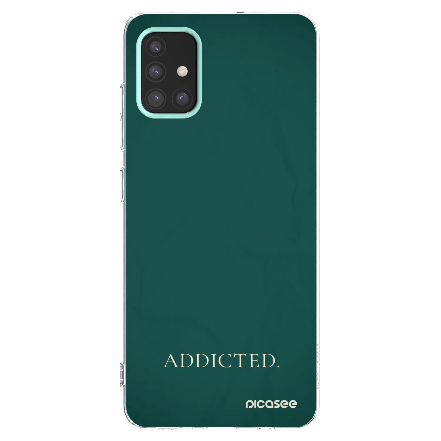 Picasee silikonski prozorni ovitek za Samsung Galaxy M31s - Addicted