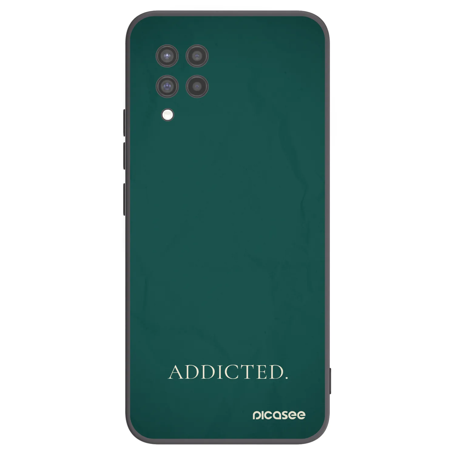 Picasee silikonski črni ovitek za Samsung Galaxy A42 A426B - Addicted
