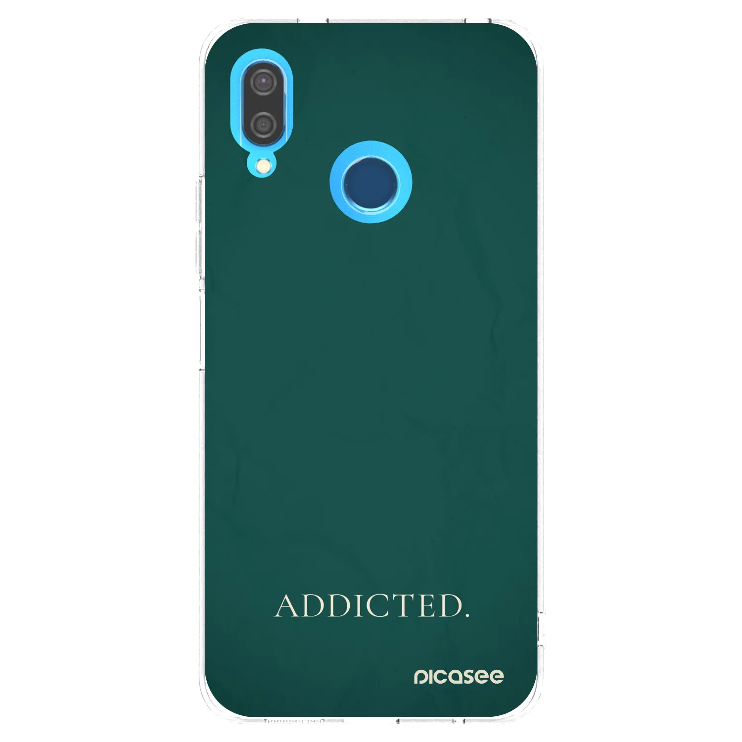 Picasee silikonski prozorni ovitek za Huawei P20 Lite - Addicted