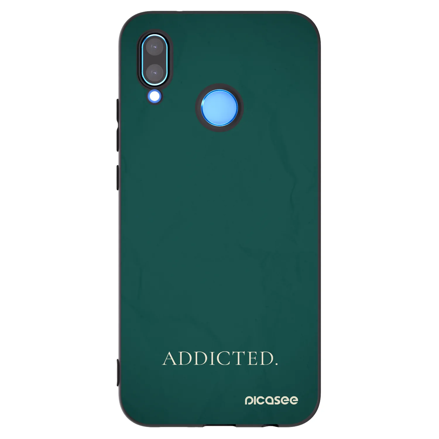 Picasee silikonski črni ovitek za Huawei Mate 40 Pro - Addicted