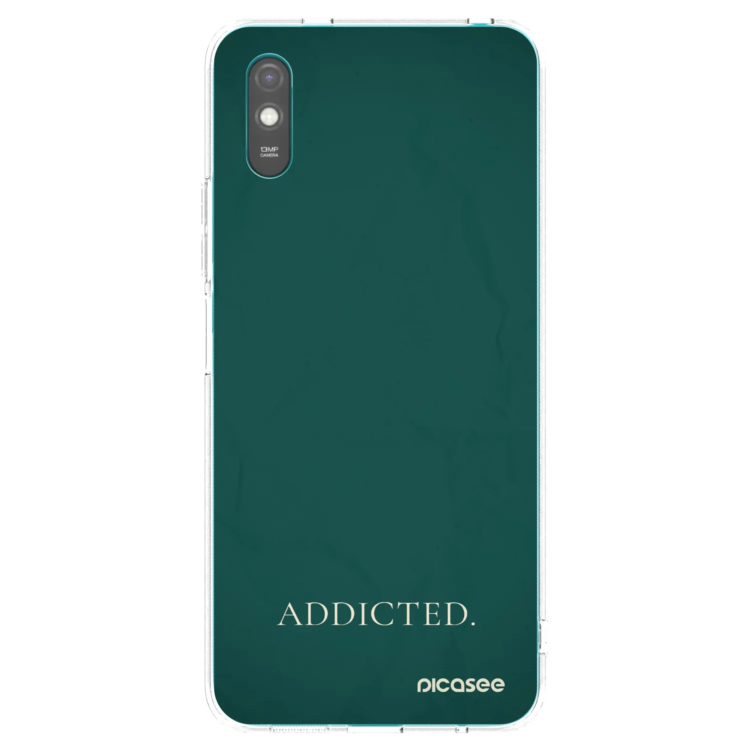 Picasee silikonski prozorni ovitek za Xiaomi Redmi 9AT - Addicted