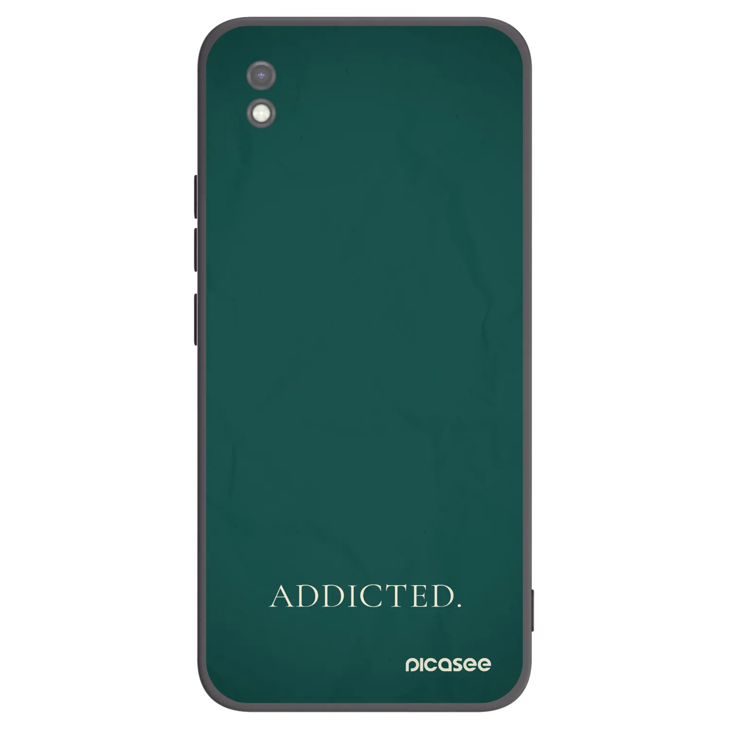 Picasee silikonski črni ovitek za Xiaomi Redmi 9AT - Addicted