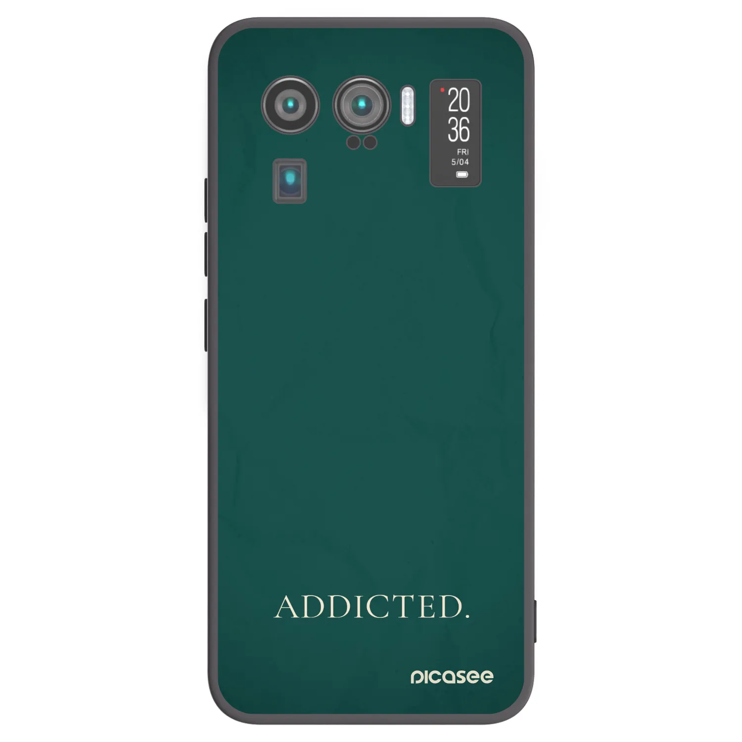 Picasee silikonski črni ovitek za Xiaomi Mi 11 Ultra - Addicted