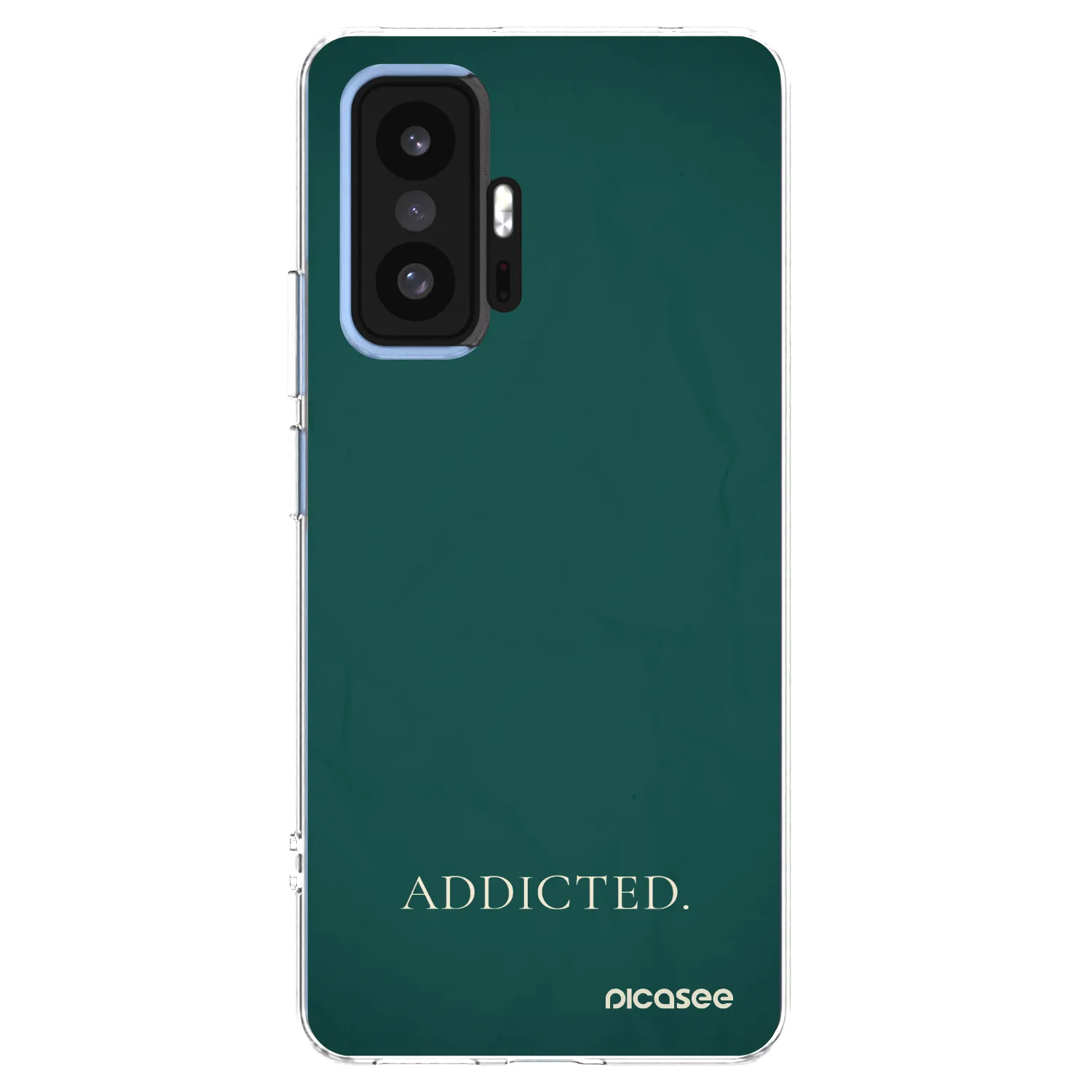 Picasee silikonski prozorni ovitek za Xiaomi 11T - Addicted