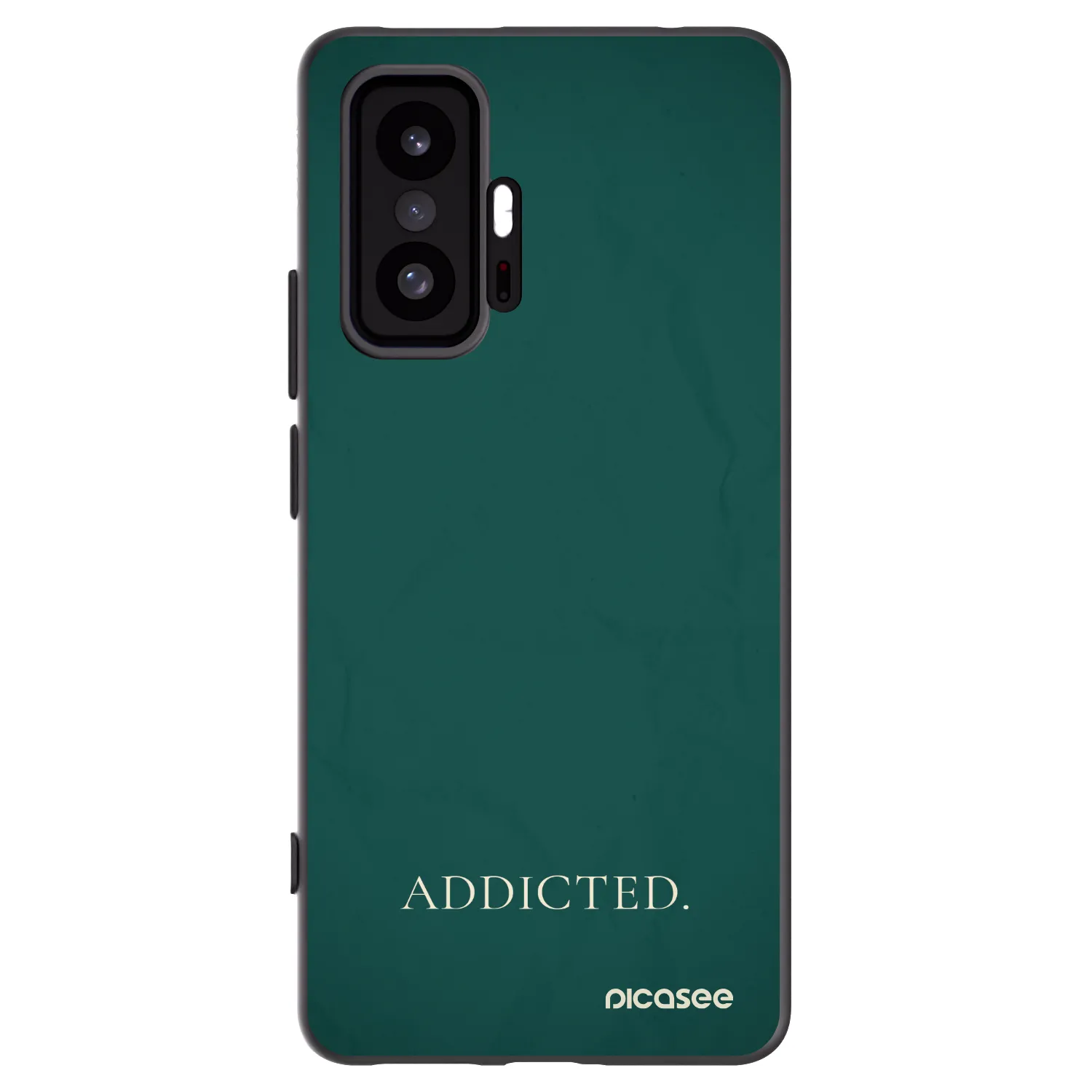 Picasee silikonski črni ovitek za Xiaomi 11T - Addicted