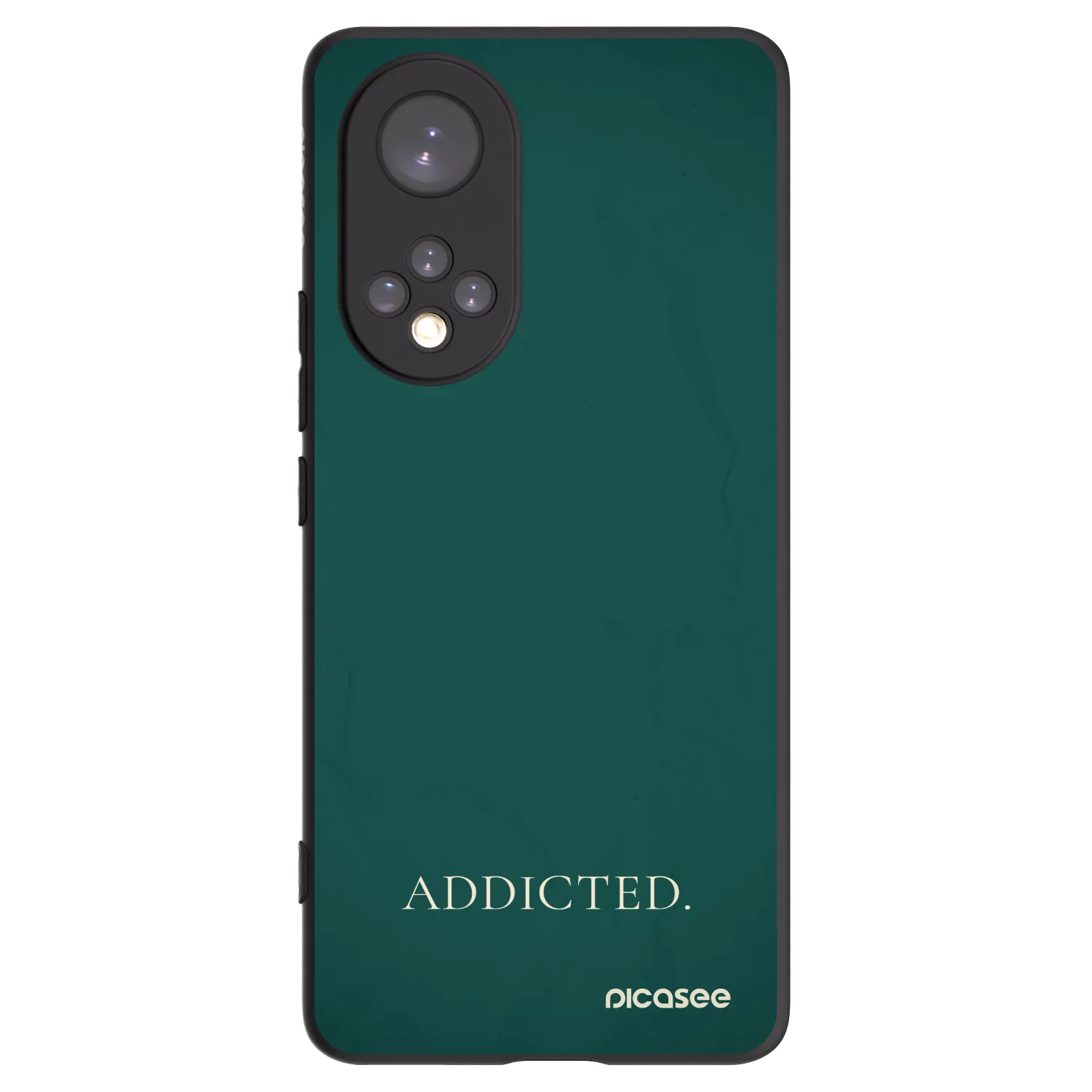 Picasee silikonski črni ovitek za Huawei Nova 9 - Addicted