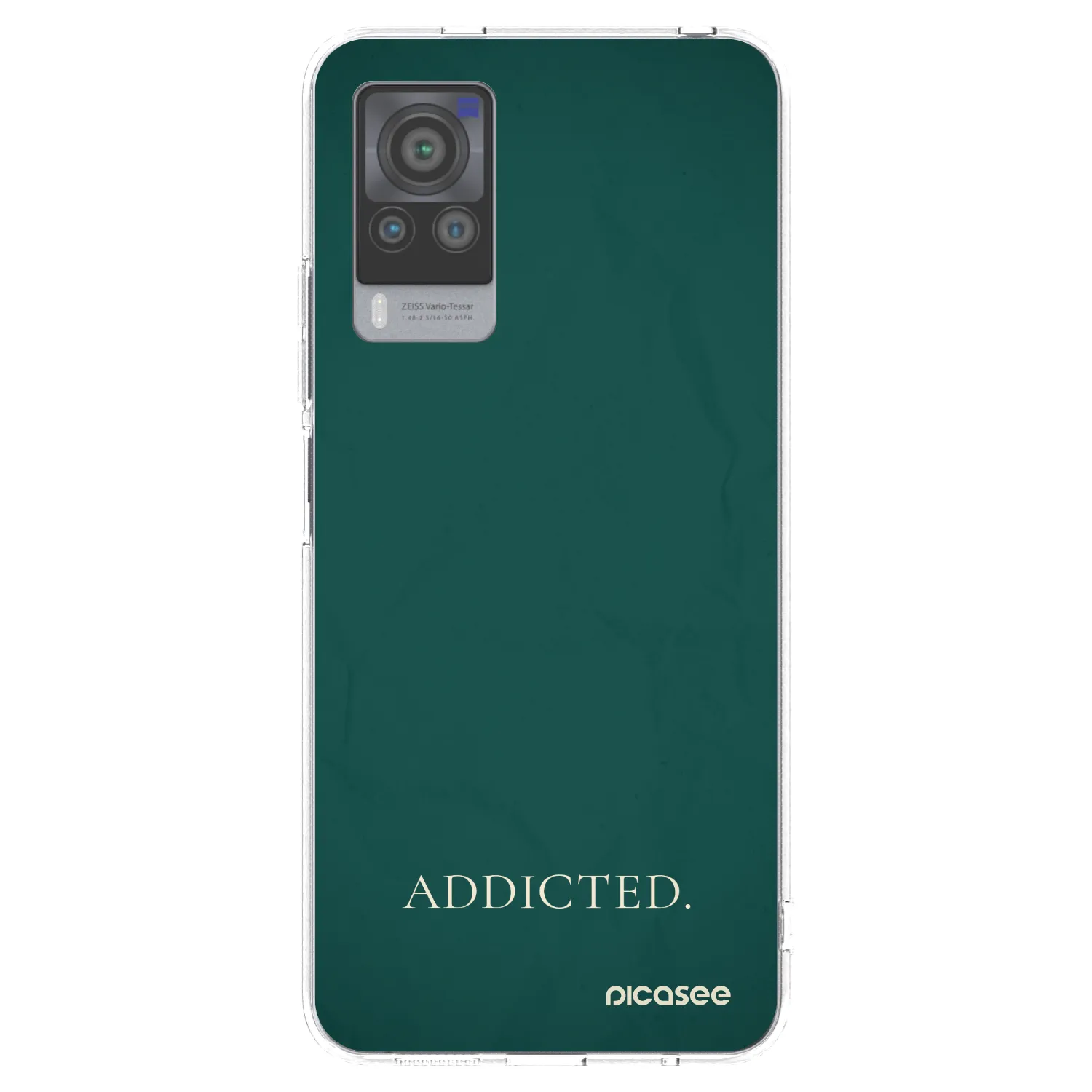 Picasee silikonski prozorni ovitek za Vivo X60 Pro 5G - Addicted