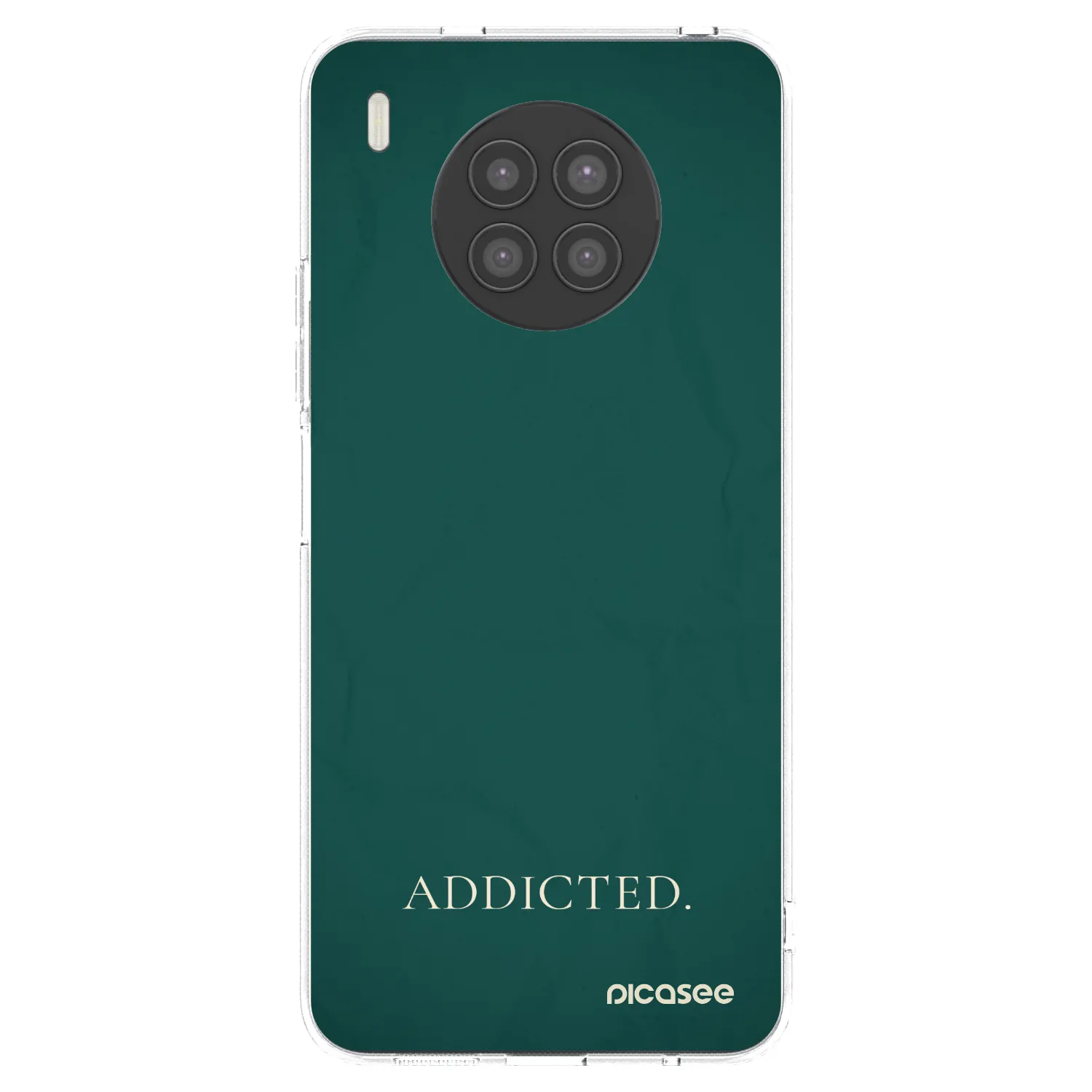 Picasee silikonski prozorni ovitek za Huawei Nova 8i - Addicted