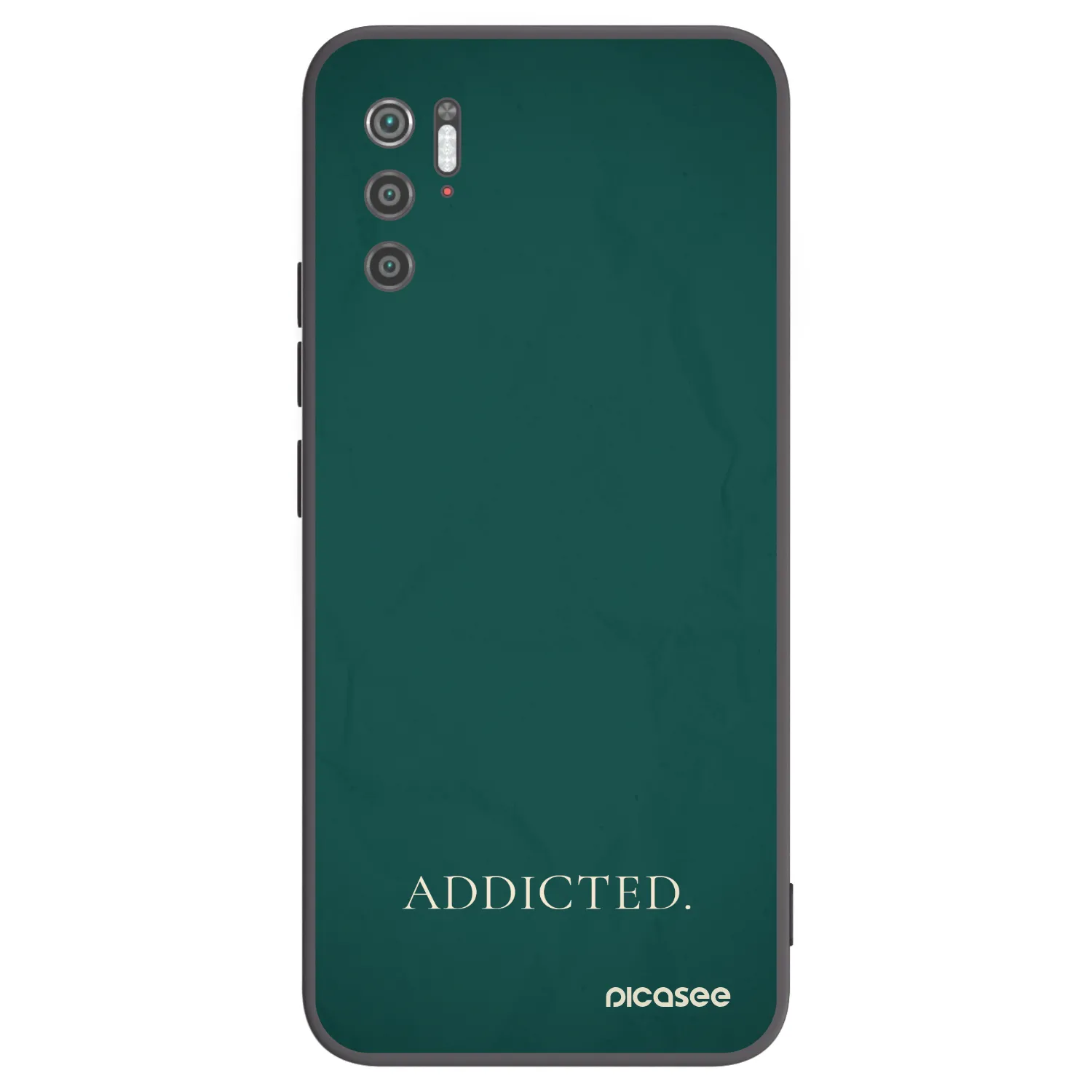 Picasee silikonski črni ovitek za Xiaomi Poco M3 Pro 5G - Addicted