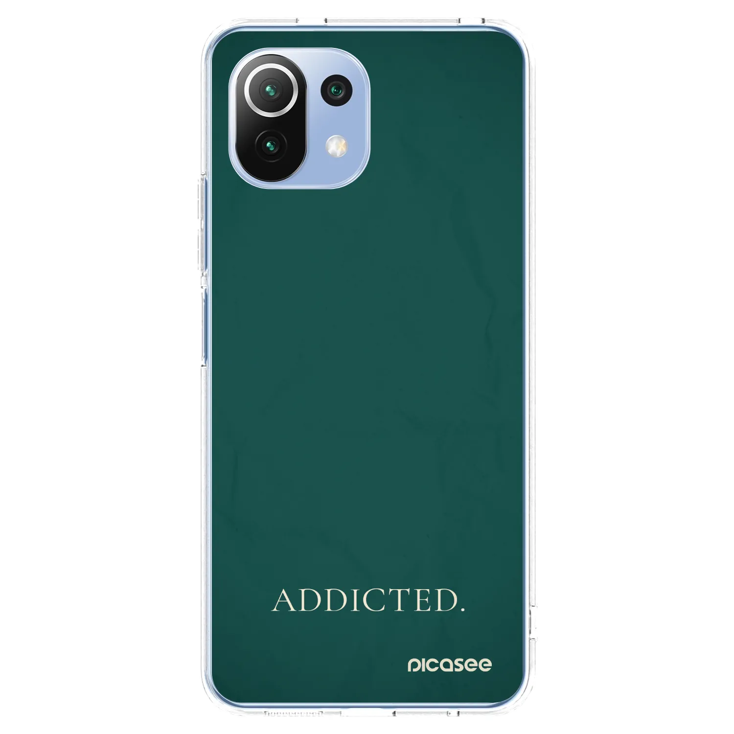 Picasee silikonski prozorni ovitek za Xiaomi 11 Lite 5G NE - Addicted