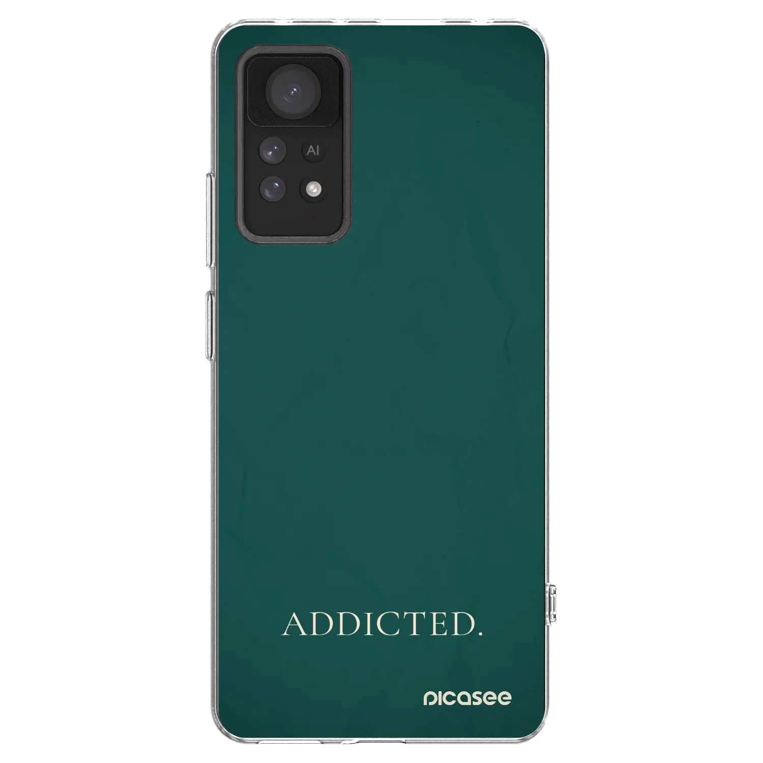 Picasee silikonski prozorni ovitek za Xiaomi Redmi Note 11 Pro 5G - Addicted