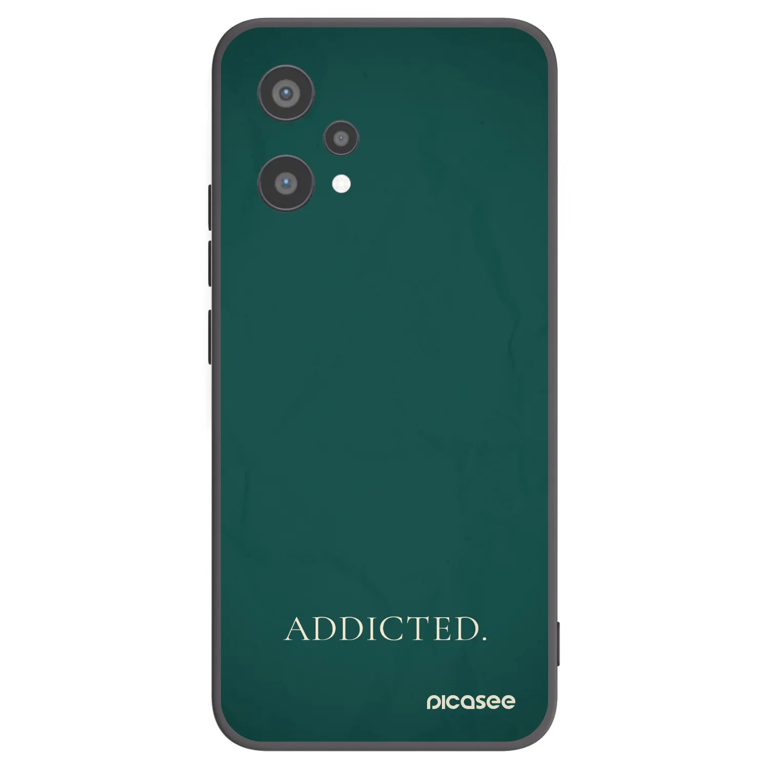 Picasee silikonski črni ovitek za Realme 9 Pro 5G - Addicted