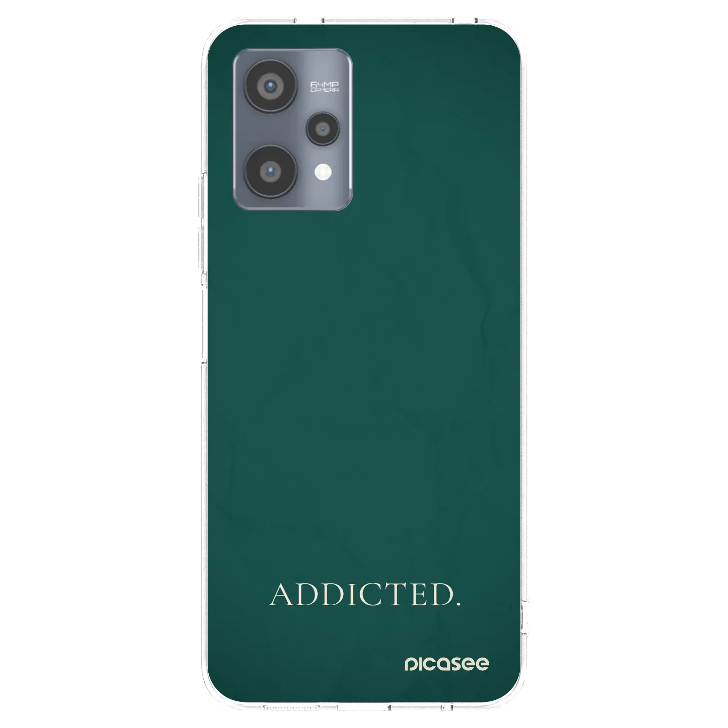 Picasee silikonski prozorni ovitek za Realme 9 Pro 5G - Addicted