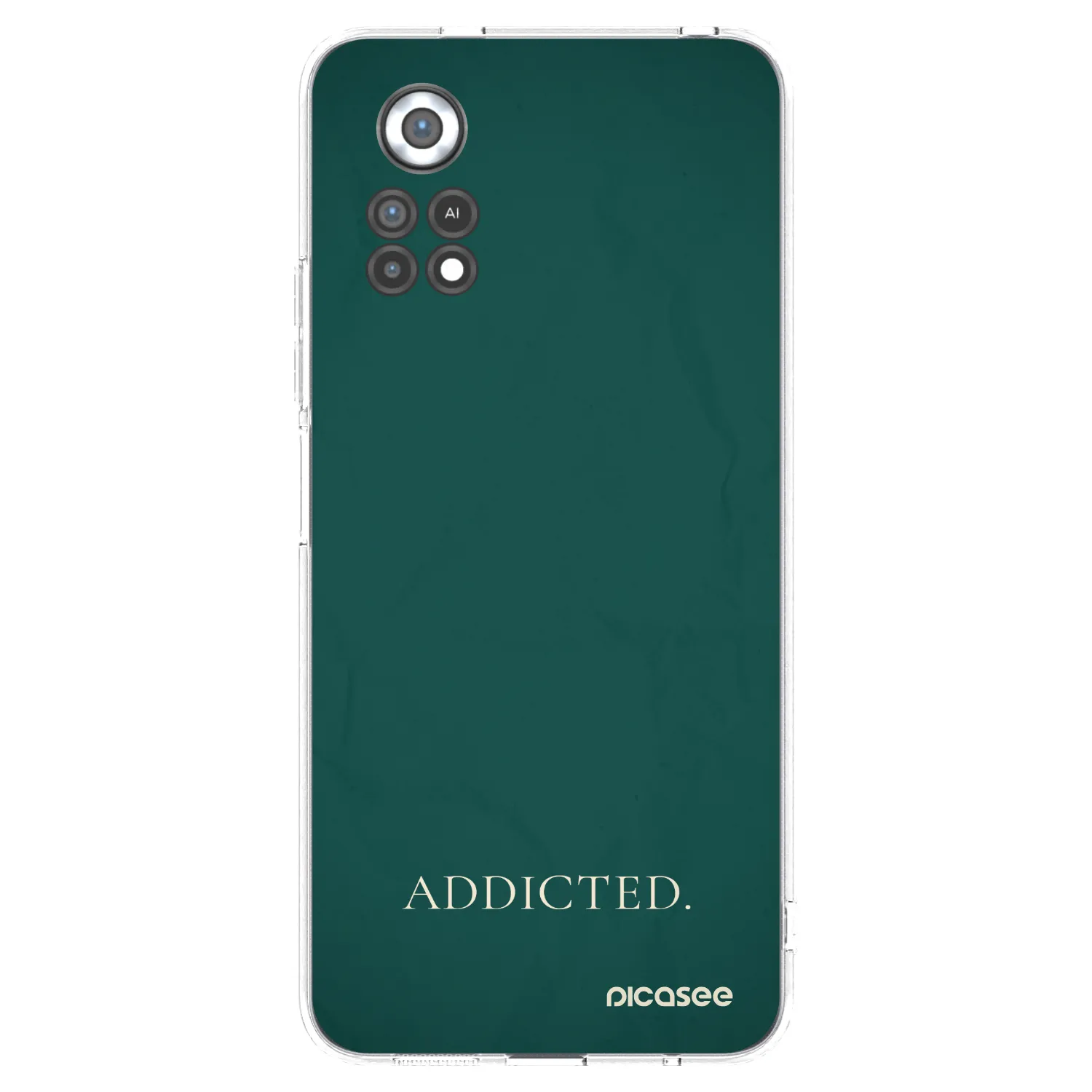 Picasee silikonski prozorni ovitek za Xiaomi Poco X4 Pro 5G - Addicted