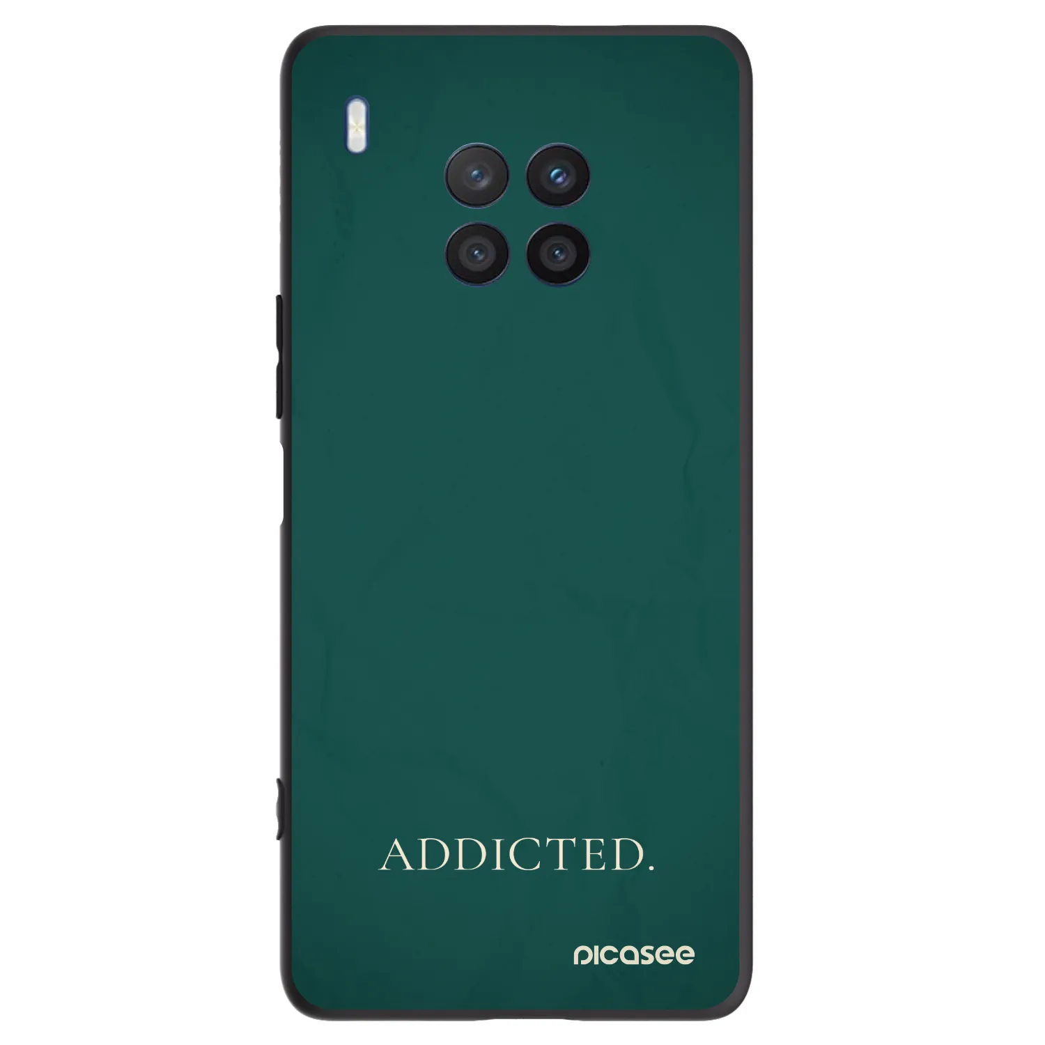 Picasee silikonski črni ovitek za Honor 50 Lite - Addicted